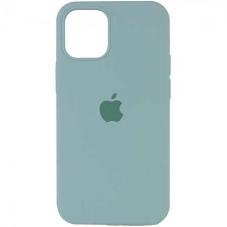 Чехол Silicone Case Full Protective (AA) для Apple iPhone 12 mini (5.4'') Бирюзовый (8084)