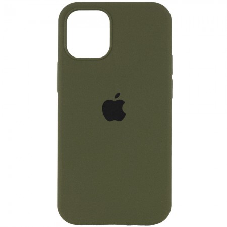 Чехол Silicone Case Full Protective (AA) для Apple iPhone 12 mini (5.4'') Зелёный (17400)