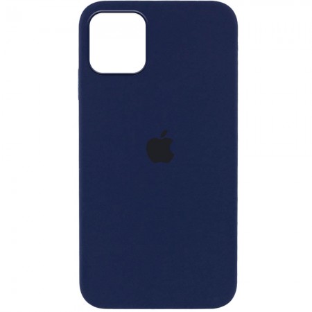 Чехол Silicone Case Full Protective (AA) для Apple iPhone 12 mini (5.4'') Синий (8094)