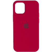 Чехол Silicone Case Full Protective (AA) для Apple iPhone 12 Pro Max (6.7'') Червоний (8109)