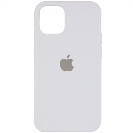 Чехол Silicone Case Full Protective (AA) для Apple iPhone 12 Pro Max (6.7'') Білий (8097)