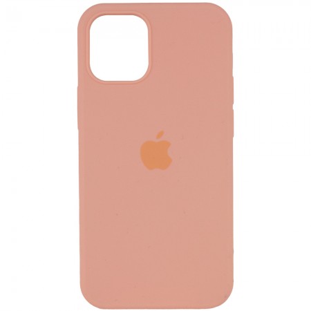 Чехол Silicone Case Full Protective (AA) для Apple iPhone 12 Pro Max (6.7'') Оранжевый (17404)