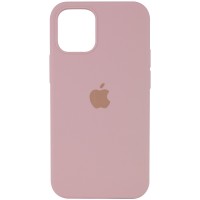 Чехол Silicone Case Full Protective (AA) для Apple iPhone 12 Pro Max (6.7'') Розовый (8113)