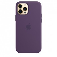 Чехол Silicone Case Full Protective (AA) для Apple iPhone 12 Pro Max (6.7'') Фиолетовый (22563)