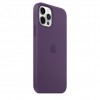 Чехол Silicone Case Full Protective (AA) для Apple iPhone 12 Pro Max (6.7'') Фіолетовий (22563)