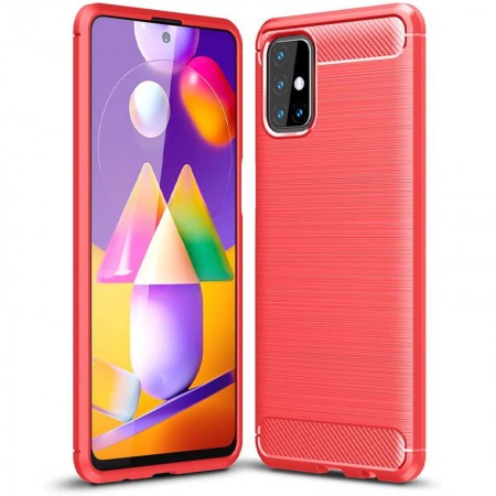 TPU чехол Slim Series для Samsung Galaxy M31s Красный (8150)