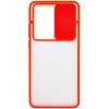 Чехол Camshield mate TPU со шторкой для камеры для Samsung Galaxy Note 20 Ultra Красный (8180)