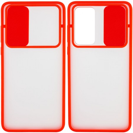 Чехол Camshield mate TPU со шторкой для камеры для Samsung Galaxy Note 20 Красный (8175)