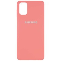 Чехол Silicone Cover Full Protective (AA) для Samsung Galaxy M51 Персиковий (8214)