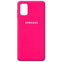 Чехол Silicone Cover Full Protective (AA) для Samsung Galaxy M51 Рожевий (8212)