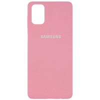 Чехол Silicone Cover Full Protective (AA) для Samsung Galaxy M51 Рожевий (8206)