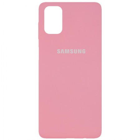 Чехол Silicone Cover Full Protective (AA) для Samsung Galaxy M51 Розовый (8206)