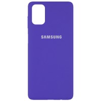 Чехол Silicone Cover Full Protective (AA) для Samsung Galaxy M51 Фіолетовий (8203)