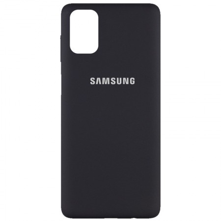 Чехол Silicone Cover Full Protective (AA) для Samsung Galaxy M51 Черный (8202)