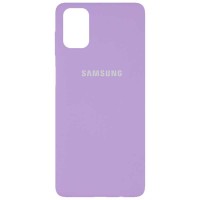 Чехол Silicone Cover Full Protective (AA) для Samsung Galaxy M51 Бузковий (8223)