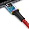Дата кабель Baseus Halo Data Micro USB Cable 3A (1m) Красный (14227)