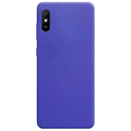 Силиконовый чехол Candy для Xiaomi Redmi 9A Бузковий (29052)