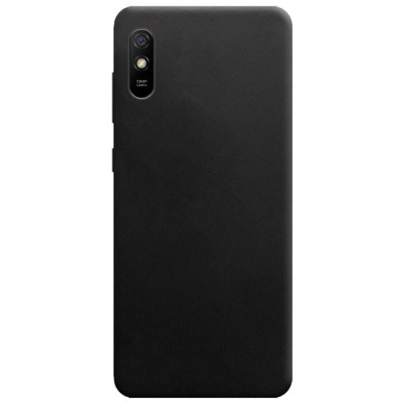 Силиконовый чехол Candy для Xiaomi Redmi 9A Чорний (8238)