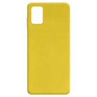 Силиконовый чехол Candy для Samsung Galaxy M31s Жовтий (8305)