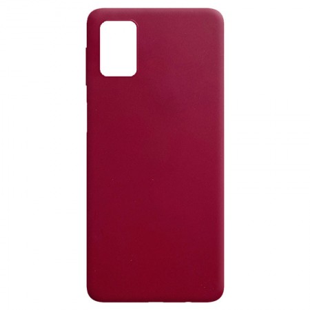 Силиконовый чехол Candy для Samsung Galaxy M31s Красный (8303)