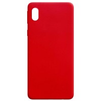 Силиконовый чехол Candy для Samsung Galaxy M01 Core / A01 Core Красный (8345)