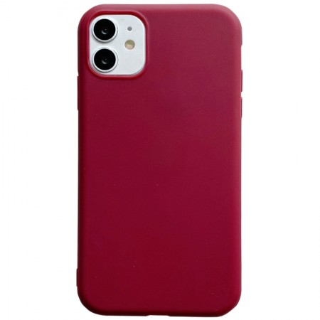 Силиконовый чехол Candy для Apple iPhone 11 (6.1'') Червоний (8364)