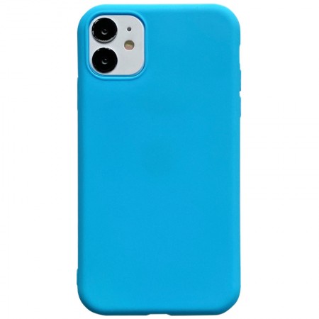Силиконовый чехол Candy для Apple iPhone 11 (6.1'') Блакитний (8365)
