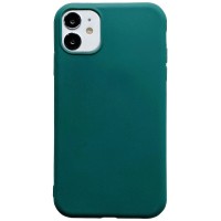 Силиконовый чехол Candy для Apple iPhone 11 (6.1'') Зелений (8354)