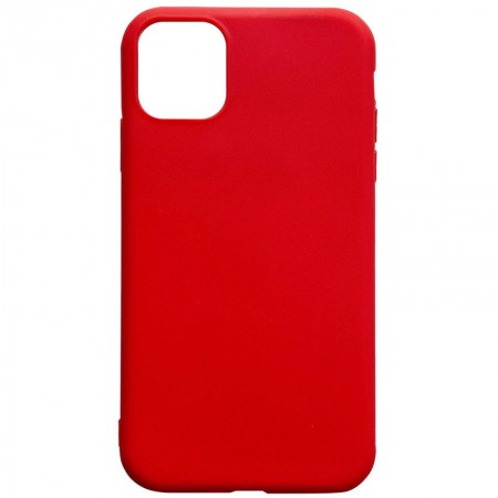 Силиконовый чехол Candy для Apple iPhone 11 Pro Max (6.5'') Червоний (8385)