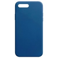 Силиконовый чехол Candy для Apple iPhone 7 plus / 8 plus (5.5'') Синий (8415)