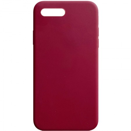 Силиконовый чехол Candy для Apple iPhone 7 plus / 8 plus (5.5'') Красный (8407)