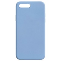 Силиконовый чехол Candy для Apple iPhone 7 plus / 8 plus (5.5'') Голубой (8409)
