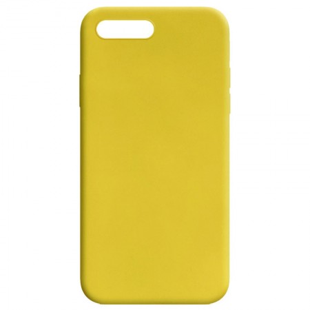 Силиконовый чехол Candy для Apple iPhone 7 plus / 8 plus (5.5'') Желтый (8410)