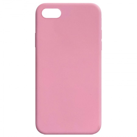 Силиконовый чехол Candy для Apple iPhone 7 / 8 / SE (2020) (4.7'') Розовый (8396)