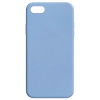 Силиконовый чехол Candy для Apple iPhone 7 / 8 / SE (2020) (4.7'') Блакитний (8404)