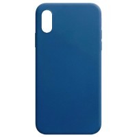 Силиконовый чехол Candy для Apple iPhone XR (6.1'') Синій (8429)