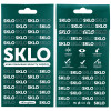 Защитное стекло SKLO 5D (full glue) для Apple iPhone 12 mini (5.4'') Чорний (13612)