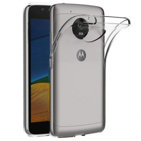 TPU чехол Epic Transparent 1,0mm для Motorola Moto G5 Белый (8472)