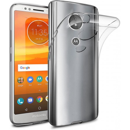 TPU чехол Epic Transparent 1,0mm для Motorola Moto E5 / G6 Play Білий (8475)
