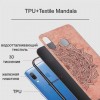 TPU+Textile чехол Mandala с 3D тиснением для Huawei Honor 9X (China) Рожевий (8483)