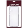 TPU чехол GETMAN Clear 1,0 mm для Samsung Galaxy A71 Прозрачный (12849)