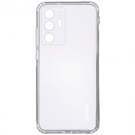 TPU чехол GETMAN Clear 1,0 mm для Samsung Galaxy Note 20 Ultra Прозрачный (8492)