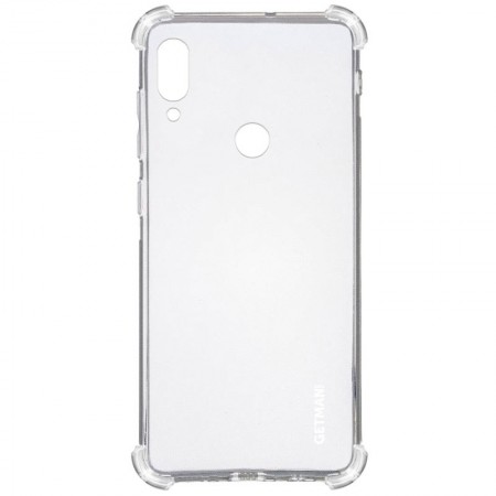 TPU чехол GETMAN Ease logo усиленные углы для Xiaomi Redmi Note 7 / Note 7 Pro / Note 7s Білий (15790)