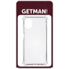 TPU чехол GETMAN Ease logo усиленные углы для Samsung Galaxy M31s Прозрачный (8499)