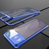 Чехол Camshield 360 Metall+Glass со шторкой для камеры для Apple iPhone X / XS (5.8'') Синій (8546)