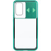 Чехол Camshield 360 Metall+Glass со шторкой для камеры для Samsung Galaxy S20 Зелений (8554)