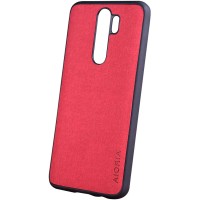 Чехол AIORIA Textile PC+TPU для Xiaomi Redmi 9 Красный (8578)