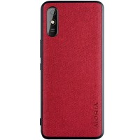 Чехол AIORIA Textile PC+TPU для Xiaomi Redmi 9A Красный (8585)