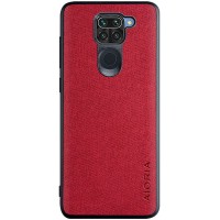 Чехол AIORIA Textile PC+TPU для Xiaomi Redmi Note 9 / Redmi 10X Красный (8589)