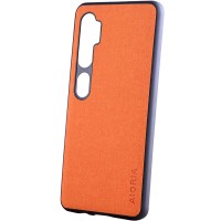 Чехол AIORIA Textile PC+TPU для Xiaomi Mi Note 10 / Note 10 Pro / Mi CC9 Pro Оранжевый (8606)